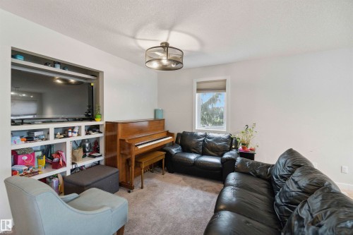 11438 97 Street, Edmonton, AB - Indoor Photo Showing Living Room