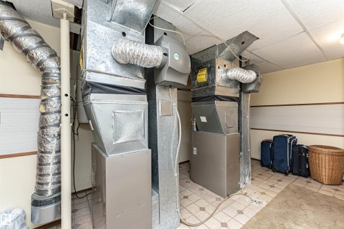 18408 55 Avenue, Edmonton, AB - Indoor Photo Showing Basement