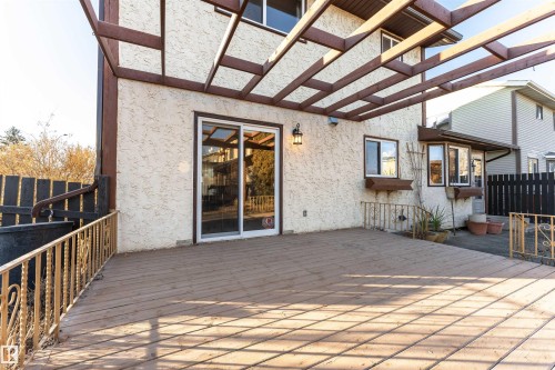 18408 55 Avenue, Edmonton, AB - Outdoor With Deck Patio Veranda With Exterior