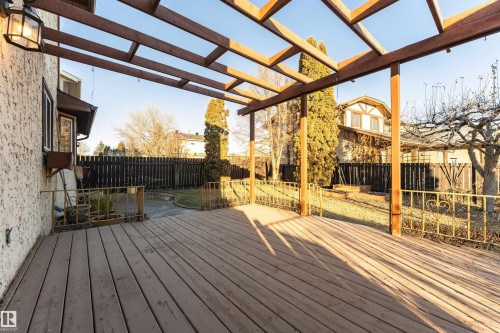 18408 55 Avenue, Edmonton, AB - Outdoor With Deck Patio Veranda With Exterior