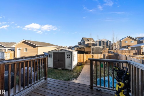 341 Southfork Drive, Leduc, AB - Outdoor With Deck Patio Veranda With Exterior
