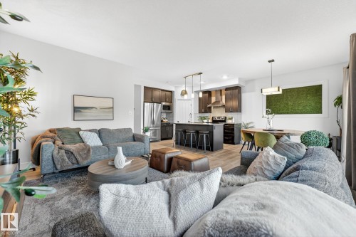 1803 Dumont Crescent, Edmonton, AB - Indoor Photo Showing Living Room