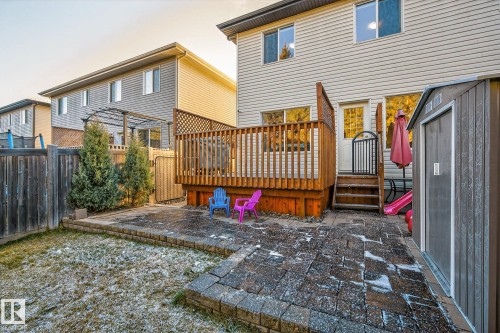 64 Hamilton Court, Spruce Grove, AB - Outdoor With Deck Patio Veranda With Exterior