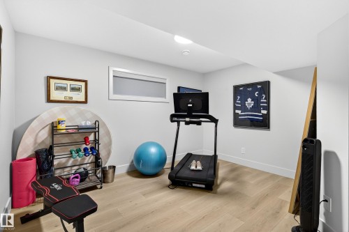 14 Jane Point(E), St. Albert, AB - Indoor Photo Showing Gym Room