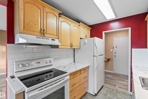 306 11415 41 Avenue, Edmonton, AB - Indoor Photo Showing Kitchen