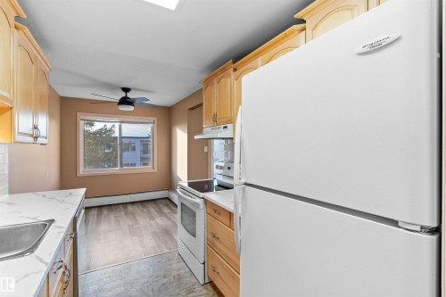306 11415 41 Avenue, Edmonton, AB - Indoor Photo Showing Kitchen