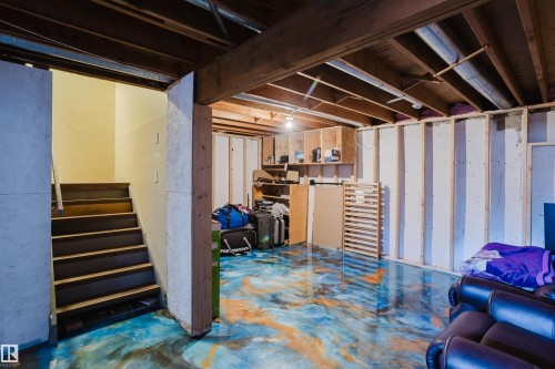 14612 121 Street, Edmonton, AB - Indoor Photo Showing Basement
