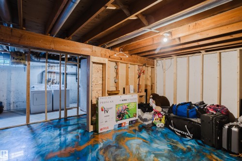 14612 121 Street, Edmonton, AB - Indoor Photo Showing Basement