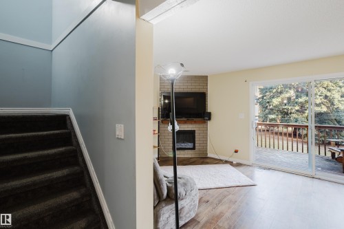 14612 121 Street, Edmonton, AB - Indoor Photo Showing Other Room With Fireplace
