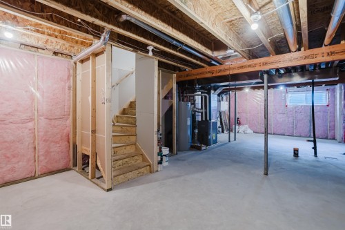 184 Desrochers Gate, Edmonton, AB - Indoor Photo Showing Basement