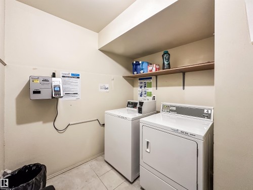 204 10434 125 Street, Edmonton, AB - Indoor Photo Showing Laundry Room