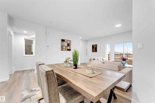 25 130 Element Drive, St. Albert, AB - Indoor Photo Showing Dining Room
