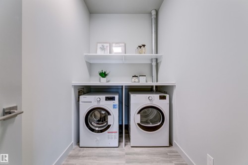 4501 10360 102 Street, Edmonton, AB - Indoor Photo Showing Laundry Room
