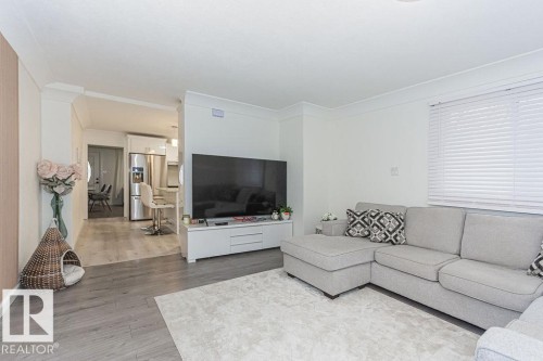 9738 152 Street, Edmonton, AB - Indoor Photo Showing Living Room