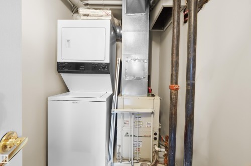 605 9741 110 Street Nw, Edmonton, AB - Indoor Photo Showing Laundry Room