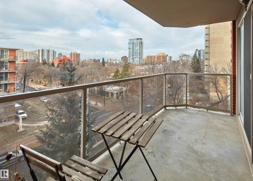 605 9741 110 Street Nw, Edmonton, AB - Outdoor With Balcony With View With Exterior