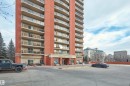 605 9741 110 Street Nw, Edmonton, AB  - Outdoor With Balcony With Facade 