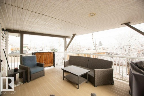 4707 50 Street, Clyde, AB - Outdoor With Deck Patio Veranda With Exterior