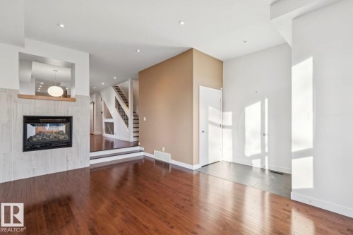 11042 131 Street, Edmonton, AB - Indoor With Fireplace