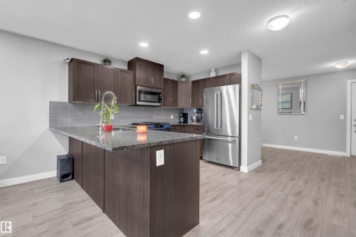 1748 27 Street, Edmonton, AB - Indoor Photo Showing Kitchen With Upgraded Kitchen