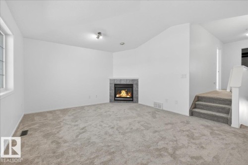 3323 26 Avenue, Edmonton, AB - Indoor With Fireplace