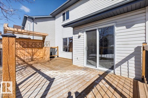 3323 26 Avenue, Edmonton, AB - Outdoor With Deck Patio Veranda With Exterior