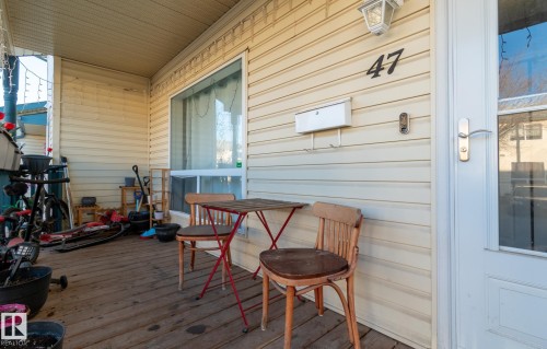 47 10909 106 Street, Edmonton, AB - Outdoor With Deck Patio Veranda With Exterior