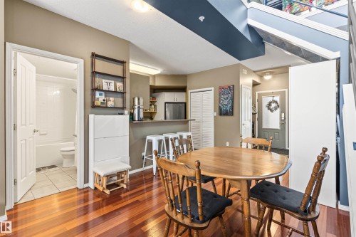 417 10717 83 Avenue, Edmonton, AB - Indoor Photo Showing Dining Room