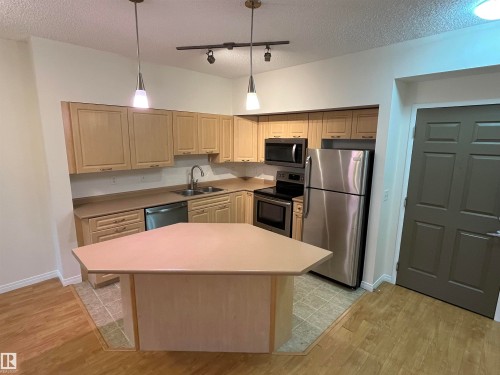 123 6315 135 Avenue, Edmonton, AB - Indoor Photo Showing Kitchen With Double Sink