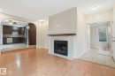 7 Gareth Place, St. Albert, AB  - Indoor Photo Showing Living Room With Fireplace 