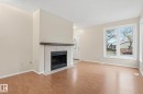 7 Gareth Place, St. Albert, AB  - Indoor Photo Showing Living Room With Fireplace 