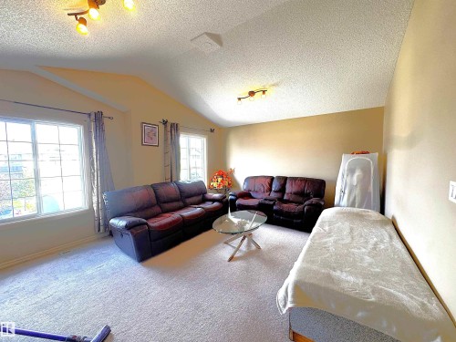 3756 13 Street, Edmonton, AB - Indoor Photo Showing Living Room