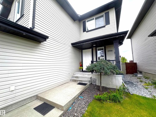3756 13 Street, Edmonton, AB - Outdoor With Deck Patio Veranda With Exterior