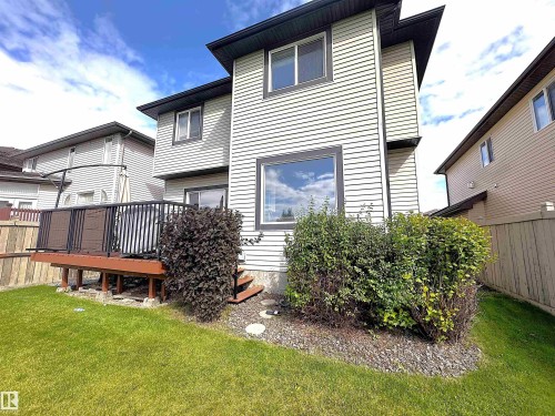 3756 13 Street, Edmonton, AB - Outdoor With Deck Patio Veranda