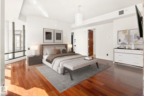 1200 11933 Jasper Avenue, Edmonton, AB - Indoor Photo Showing Bedroom
