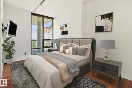 1200 11933 Jasper Avenue, Edmonton, AB - Indoor Photo Showing Bedroom