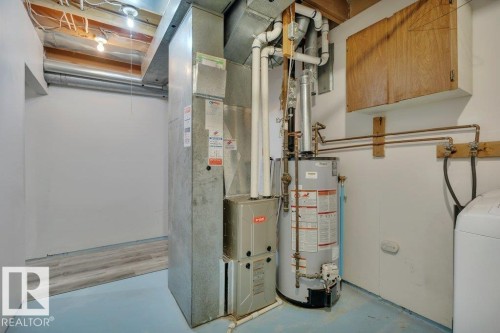 535 Willow Court, Edmonton, AB - Indoor Photo Showing Basement