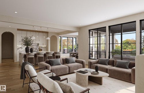 14702 Park Drive, Edmonton, AB - Indoor Photo Showing Living Room