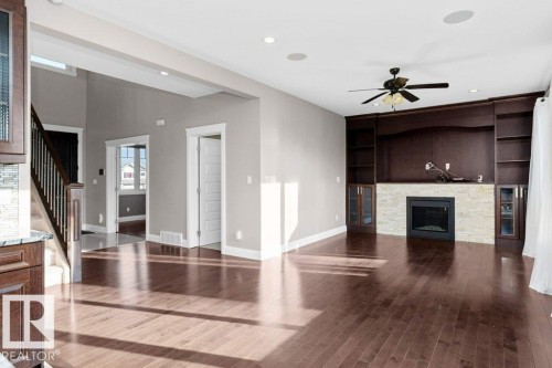 20503 58 Avenue, Edmonton, AB - Indoor With Fireplace