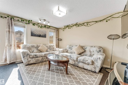 2919 16 Avenue, Edmonton, AB - Indoor Photo Showing Living Room
