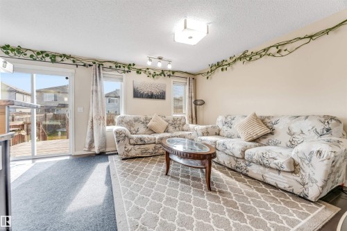 2919 16 Avenue, Edmonton, AB - Indoor Photo Showing Living Room