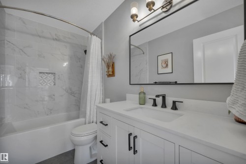 153 Camelot Avenue, Leduc, AB - Indoor Photo Showing Bathroom