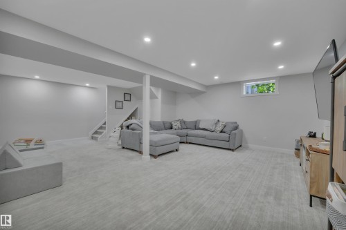 153 Camelot Avenue, Leduc, AB - Indoor Photo Showing Basement