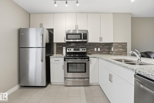 29 4470 Prowse Road, Edmonton, AB - Indoor Photo Showing Kitchen With Double Sink