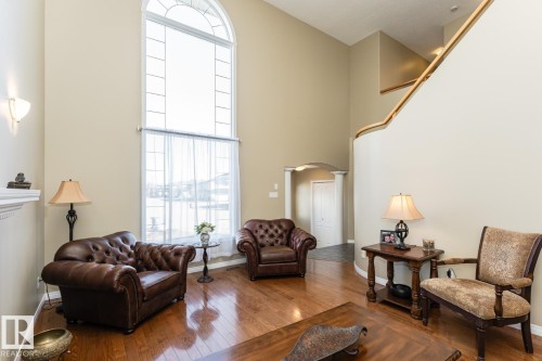 12927 Hudson Way, Edmonton, AB - Indoor Photo Showing Living Room