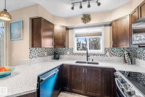 303 396 Silver Berry Road, Edmonton, AB - Indoor Photo Showing Kitchen