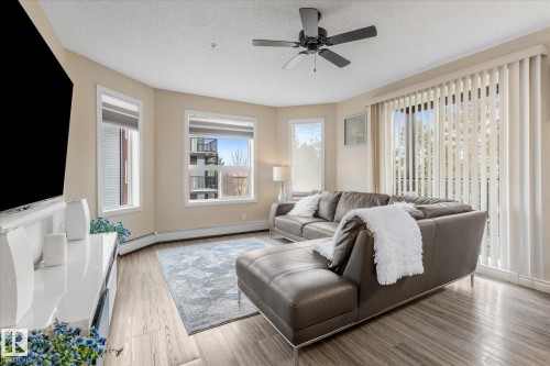 303 396 Silver Berry Road, Edmonton, AB - Indoor Photo Showing Living Room