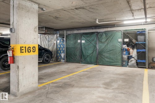 303 396 Silver Berry Road, Edmonton, AB - Indoor Photo Showing Garage