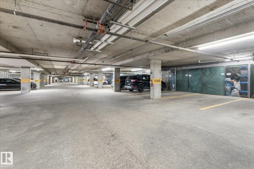 303 396 Silver Berry Road, Edmonton, AB - Indoor Photo Showing Garage