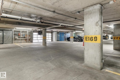 303 396 Silver Berry Road, Edmonton, AB - Indoor Photo Showing Garage